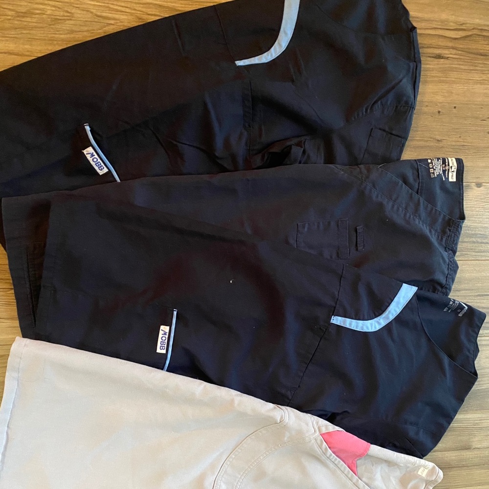 4 scrub tops